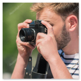 Ritratto di Marco, lead photographer rally